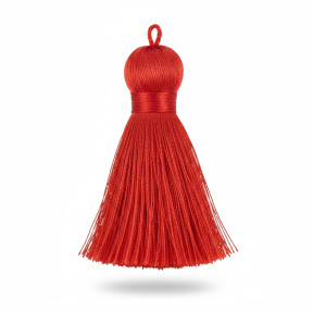 Set de ciucuri, roșu, 5 cm, 10 buc.