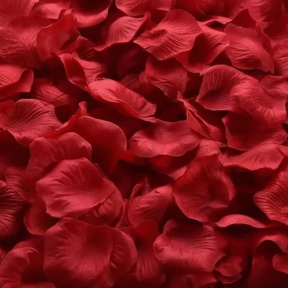 Petale de trandafir 1000 buc., roșu închis