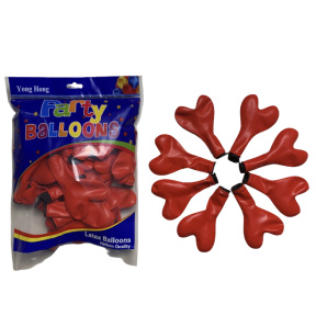 Set de baloane în formă de inimă, 50 buc.