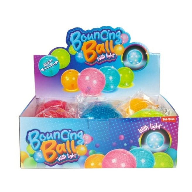 Mingea săltăreață Toi-Toys Neon în sortiment