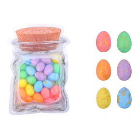 Set de ouă decorative din spumă, 40 buc., mix