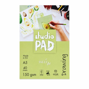 SMLT Album pentru desen Art Studio, A5, 40 file, 150 g/m².