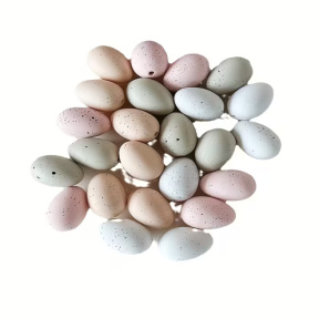 Set ouă de Paște, pestrițe multicolore, 24 buc.