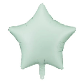 Balon de folie Stea, verde, 48 cm