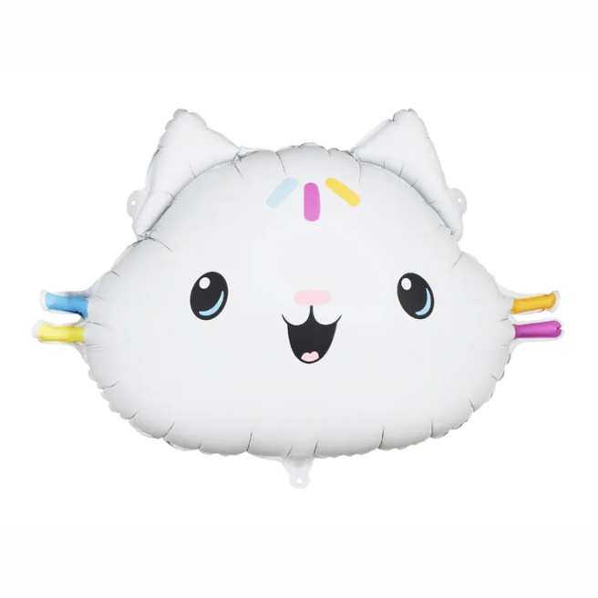 Balon de folie Cakey, 67x43 cm, mix, PartyDeco