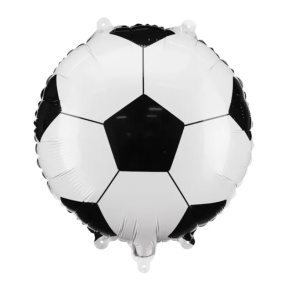 Balon din folie Minge de fotbal, 35x35 cm, mix