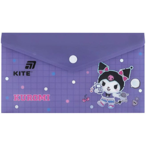 Папка-конверт на кнопке DL, Kuromi