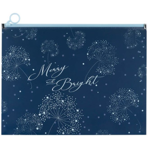 Mapă cu fermoar A4 AXENT zip-lock Flower Symphony-4