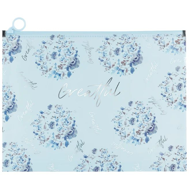 Mapă cu fermoar A4 AXENT zip-lock Flower Symphony-2