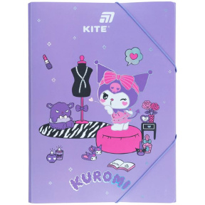 Mapă A4 cu elastic KITE Kuromi