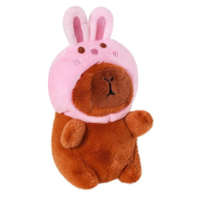 Мягкая игрушка STIP Капибара зайка, 13 см