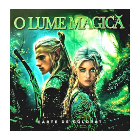 O lume magică. Carte de colorat