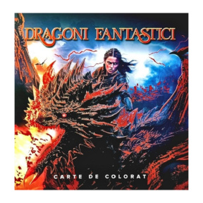 Dragoni fantastici. Carte de colorat