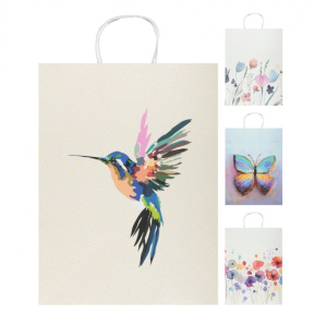 Пакет подарочный Canpol (L) 26x35x12см, в миксе