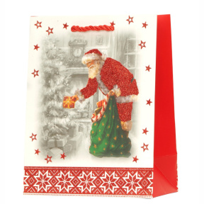 Пакет подарочный Canpol (XL) НГ 33 x 45,7 x 10,2 см (микс)