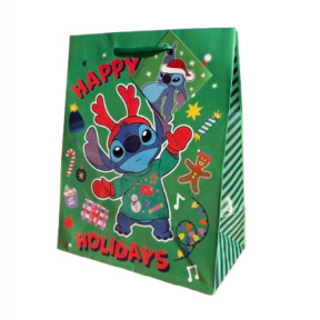 Пакет подарочный Canpol (L)  НГ Disney 26,4x32,4x13,7см (в миксе 12 шт)