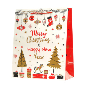 Пакет подарочный Canpol (M) НГ 17,8 x 22,9 x 9,8 см (микс 12 шт)