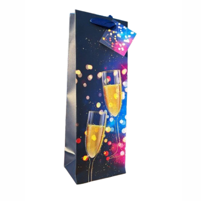 Pungă cadou Canpol (bottle) AN 12,7 x 33 x 11,3 cm, (mix 12 buc)