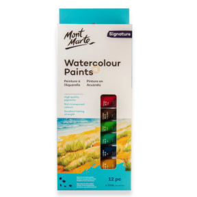 Set de vopsele acrilice Mont Marte , 12 culori x 20 ml, art., art. MSCH1220