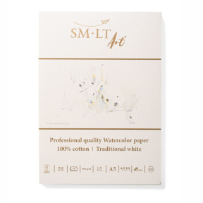 SMLT Album pentru desen Watercolor pad, А5, 10 foi, 400 g/m²