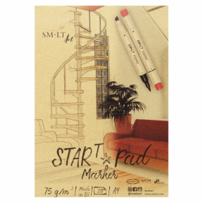 SMLT Album pentru markere Start, A4, 20 foi, 70 g/m²
