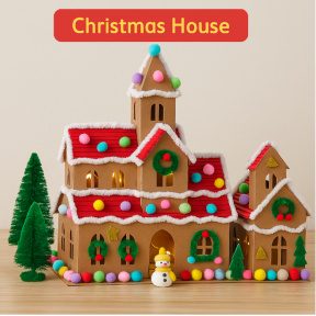 Набора для создания новогоднего домика