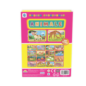 Настольная игра «Мои первые животные», 40 элементов