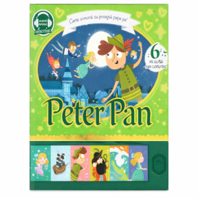 Carte sonoră cu imagini pop-up. Peter Pan