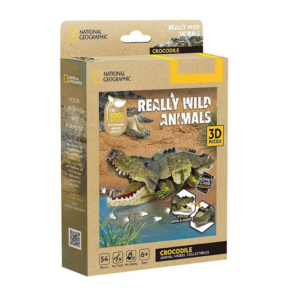 3D puzzle CubicFun «Crocodil», 54 elemente