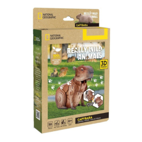 3D puzzle CubicFun «Capibara», 56 elemente