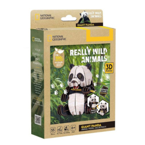 3D puzzle CubicFun «Panda mare», 55 elemente