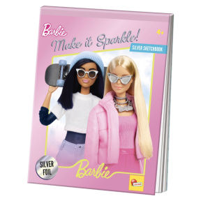 Set de creație Sketchbook Barbie Make it sparkle