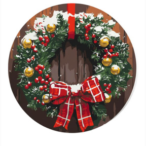 Sărbătoarea la prag, d30, pictură pe numere rotundă