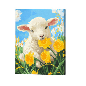 Blânda behăire a verii 30×40 cm Eco. Pictură pe numere