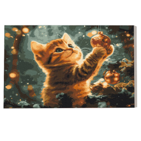 Decorator pufos,40x50cm Eco,Pictura pe numere