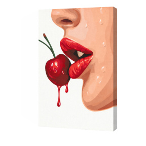 Roșu seducător 40×50 cm Eco. Pictură pe numere