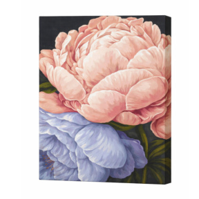 „Liniște în flori”  40×50 cm, ECO.Pictură pe numere© Anastasia Alehina