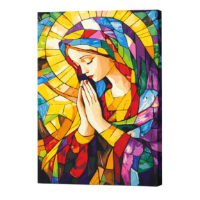 Rugăciunea luminii 40×50 cm Eco. Pictură pe numere