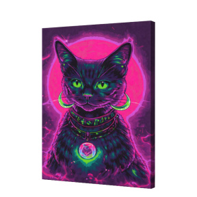 „Profețeasa pufoasă” 40×50 cm, ECO. Pictură pe nume