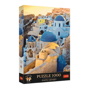 Пазлы "1000 Premium Plus" - "Photo Odyssey: Town of Oia, Santorini"