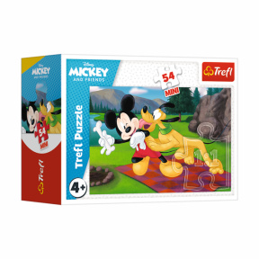Пазлы Trefl "54 Mini" - Crazy Adventures of Mickey Mouse / Disney Mickey Mouse and Friends (54217)