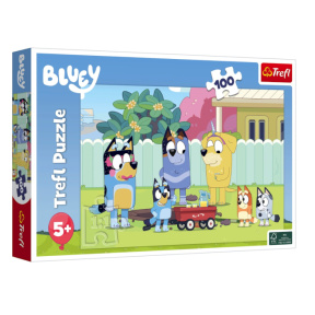 Puzzle "100" - Blueys happy world / BBC Bluey