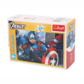 Puzzle Trefl "54 Mini" - Unusual abilities of the Avengers / Disney Marvel The Avengers
