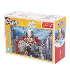 Пазлы Trefl "54 Mini" - Unusual abilities of the Avengers / Disney Marvel The Avengers (54218)