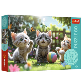 Puzzle "60" - Three kittens