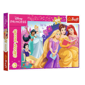 Пазлы "100 Glitter" - The glow of the magic of friendship / Disney Princess