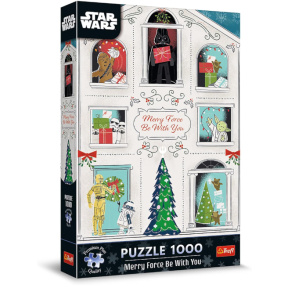 Пазлы "1000 XMAS Premium Plus" - May the Christmas Force Be With You