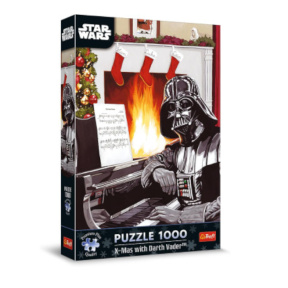 Пазлы "1000 XMAS Premium Plus" - X-Man with Darth Vader