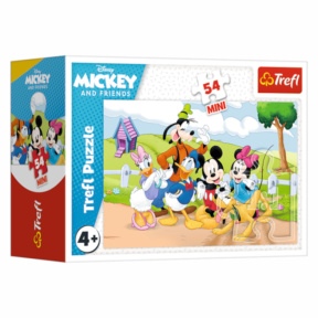 Пазлы Trefl "54 Mini" - Crazy Adventures of Mickey Mouse / Disney Mickey Mouse and Friends (54217)