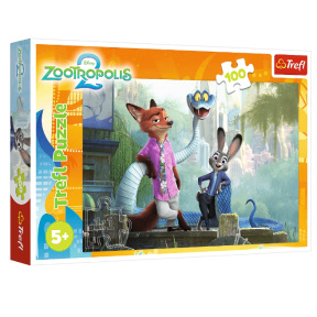 Пазлы 100 - Secrets of Zootopia / Disney Zootopia